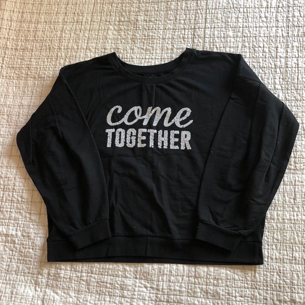 New York & Co Black Crewneck Sweater